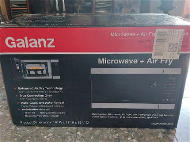 Microwave+minihorno+aire al vapor triple funcion marca Galanz nuevo sellado en caja-170usd - Img 66188930