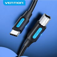 🖨️ Cable Vention USB-C a USB 2.0 Tipo B para Impresora 🌐 - Img 56406268