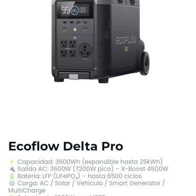 ECOFLOW. GENERADORES . No lo pienses . - Img 121192792