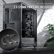 CHASIS Antec Performance Series P20C, panel frontal de malla metálica masiva, 3 ventiladores PWM de 4.724 in. - Img 45586779