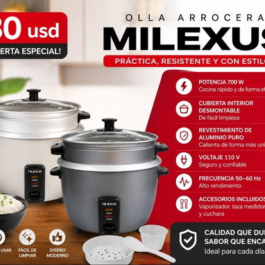 Ollas  reinas arrocera y olla de presión - Img 123840395