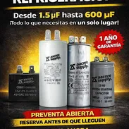 CAPACITORES PARA REFRIGERACIÓN, Capacitor de arranque y Permanente - Img 54511818