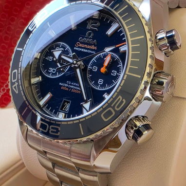 ⛔️ ¡ estreno  ! ⛔️  omega seamaster planet ocean 600M co-axial master chronometer chronograph - 4/5