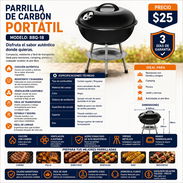 Parrilla De Carbón Portátil 🥩 - Img 56954720