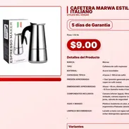 CAFETERA MARWA ESTILO ITALIANO . - Img 57556091