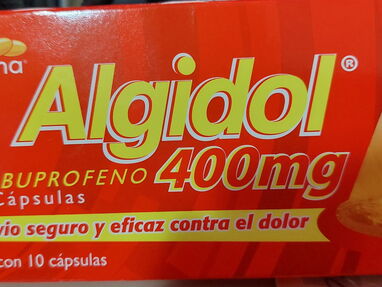 Ibuprofeno, Algidol Ibuprofeno 400mg 10 tabletas en gel - Img 60128075