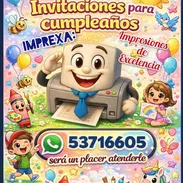 Invitaciones para cumpleaños y cualquier evento (y otros servicios afines) - Img 50609723
