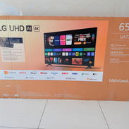 SMART TV 65 pulgadas LG UHD 4K modelo UA77 AI 2025 precio $700 USD Mensajería Incluida - Img 57171496
