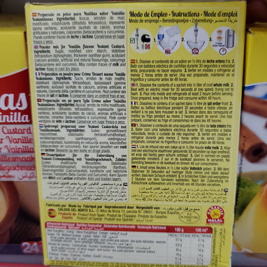 Natillas de Vainilla 🍂💛 130g⚖️  ✅️(2x 65g)✅️ - 2/3