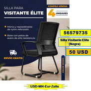 FG-721-P-FADIAR-Silla Visitante Elite Negra....50 USD...56579735...Compra Mínima 4 unidades....Envio Gratis - Img 56416136