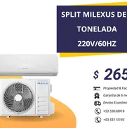 🛑🛑 SPLIT MILEXUS 1 TONELADA 220V, PROPIEDAD Y FACTURA 🛑🛑 - Img 49960445