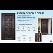Puerta Acero con Imitación Madera - Img 57944555