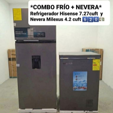 Combo Refrigerador y Nevera - 5/6