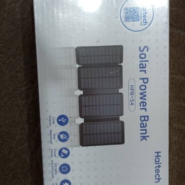 Cargador portátil solar y por conexión USB - Img 122994324