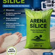 Arena sílice para filtros de piscina - Img 56052708