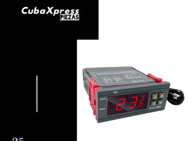 Centralita, Reloj de temperatura con pantalla digital para Refrigeradores, neveras de mantenimiento  ,  calentadores de - Img main-image