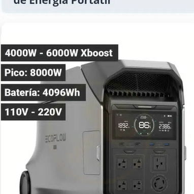 Cambio Ecoflow DRLTA PRO POR Delta PRO 3 y 1000 USD O VENDO delta Pro en 2000 EN PERFECTO ESTADO, FUNCIONANDO AL 100% - Img 124970493