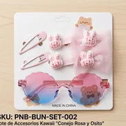 🩷Set de gafas y accesorios para niña💜 - Img 53571843
