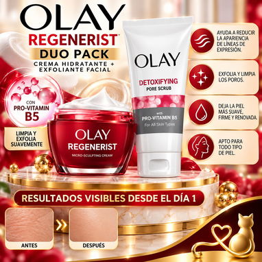 Kits Faciales Olay – Regenerist, Vitamina C y Collagen Peptide 24 | 3 Opciones - 2/4