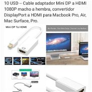 Cable adaptador Mini DF a HDMI 1080P macho a hembra - Img 45645156