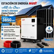 KIT SOLAR MUST 3KW/7.68KWH 110/220V + 4 Paneles 510W+ 25M CABLE - Img 57085212