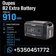 OUPES B2 Extra Battery Batería extra compatible con varios modelos de Oupes. - Img 57513767