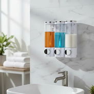 Dispensador de gel para baño, 3 secciones - Img 56003660