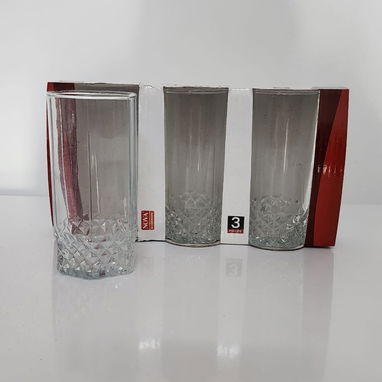 🏠 Juegos de 6 Vasos de Vidrio - 4/8