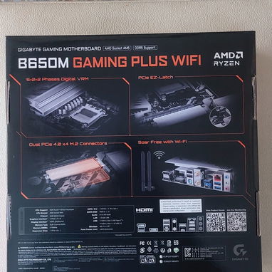 Kit Gigabyte B650M Gaming Plus Wifi+Ram T-Force Delta ddr5 Rgb 2x8gb 6000Mhz nuevos en caja-270usd - Img 113824082