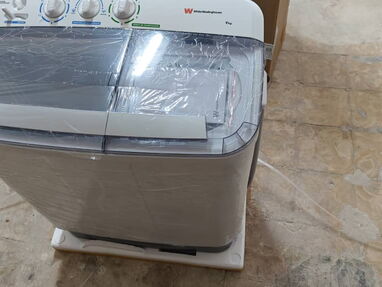 🎠💲350 Lavadora semiautomática Westinghouse 9kg  sellada con 1 mes de garantia y mensajería incluida en la habana - Img main-image-45855392