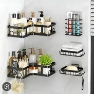 🔖Organizadores metálicos para baño de 5 piezas - Img 58140437