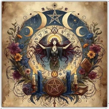 Pañuelos/ Manteles y bolsitas de diferente temáticas ideal para el tarot - Img 123131999