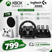 Xbox + volante de carrera y pedales - Img 57384546