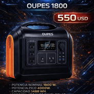 Estaciรณn de energรญa OUPES 1800 - Img 55833605