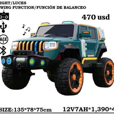 Carritos eléctricos con control remoto para los niños y niñas de la casa - Img 123952167