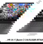 Laptop Gaming HP Victus Ryzen 7 (16/512GB) RTX4070 - Img 48345929