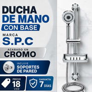 ✨DUCHA DE MANO ✨  Ducha de mano con acabado en cromo ,S.P.C ✅ Incluye accesorios de montaje  🛡️ Garantía: 7 dias 🚚 ENV - Img 57742856