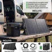 Combo: EcoFlow Delta 2 + panel plegable + cables - Img 57474461