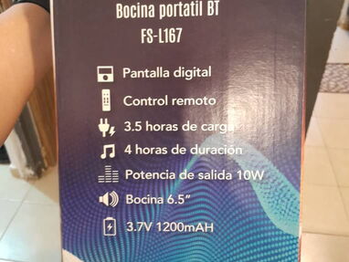 Bocina Fol FS L167 / 6.5 pulgadas / Bluetooth - Img 61592249