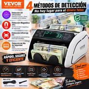 150usd Vendo maquina de contar dinero con 4 pasos para detección de billetes falsos,muy eficiente 52774129 - Img 58420739