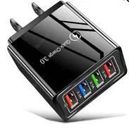 Cargador múltipuertos de 4 USB 3.0 ( carga rápida) - Img 55632644
