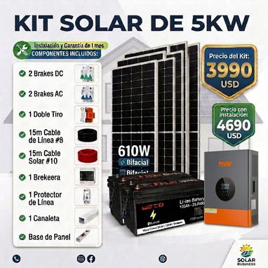 KITS SOLARES - 6/9