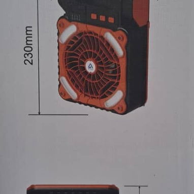 Ventilador Recargable/Solar Aili (7800mha) Cod:Alofoke - Img 122029772