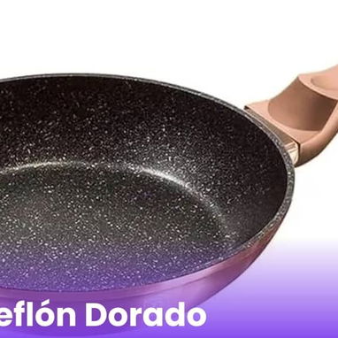 Sart茅n Dorado de Teflon - Img 124381576