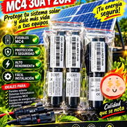 ☀️ Fusible MC4 para Paneles Solares 20A o 30A, 1000V DC | $8 USD c/u - Img 58391742