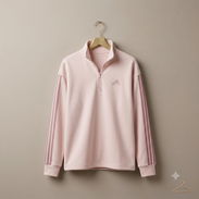 Sudadera Adidas Original / Pulóver de Mujer con Mono / Rosa - Img 56245704