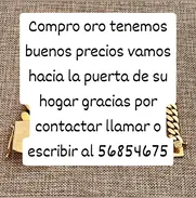 Compro oro vamos hacia la puerta de su hogar - Img 50585041