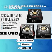 👩🏼🍳 COCINA DE GAS DE VITROCERÁMICA ⭕ UNA HORNILLA 💲22 USD - Img 54353908