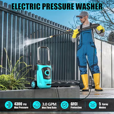 HIDROLAVADORA DE ALTA PRESIÓN 4300 PSI – POTENCIA PROFESIONAL - Img 116918172