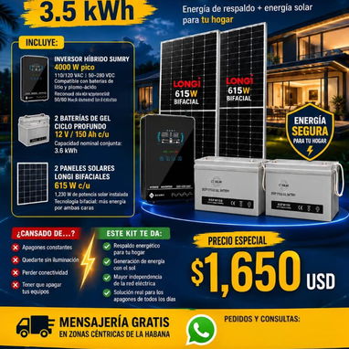 KIT SOLAR 3.5 kWh (Td) - 2/5